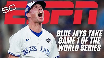 FULL REACTION: Blue Jays DOMINATE Dodgers in World Series Game 1 ⚾️ | SportsCenter