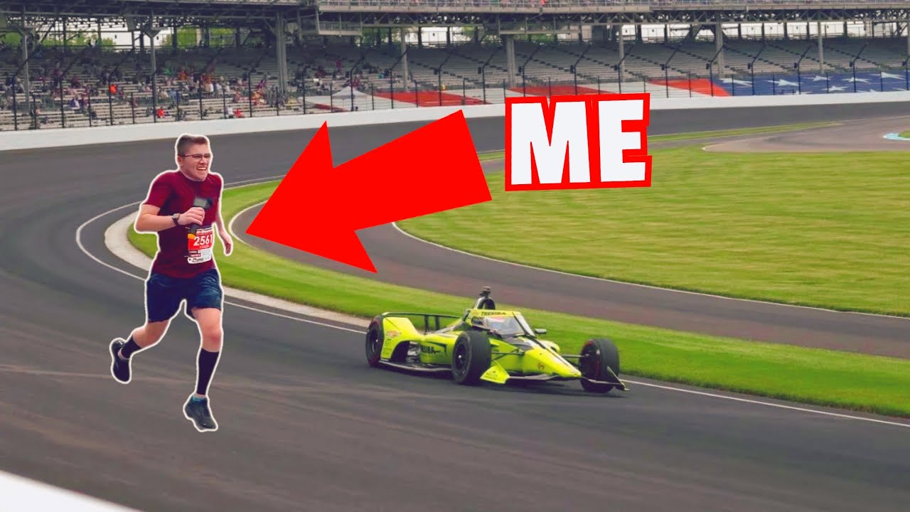 I Ran a Half Marathon on the Indy 500 Track YouTube