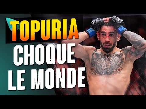 UFC 298 - Ilia Topuria termine Volkanovski par KO !