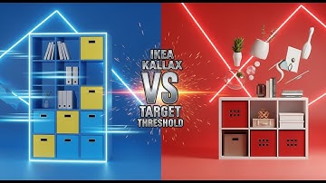 IKEA Kallax vs Target Threshold: Storage Units