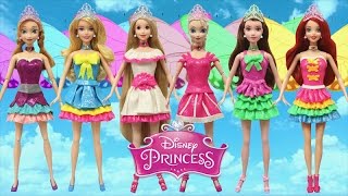 Play Doh Fairy Dresses Disney Princess Elsa Anna Rapunzel Belle Ariel Aurora Inspired Costumes