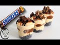 Mini Snickers Cheesecake Dessert Cups Very Easy Make 2 Days Ahead Delicious Caramel Peanut AMAZING!
