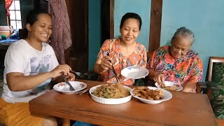 Masak bihun goreng || makan bareng mbh uti dan adik #isayang123