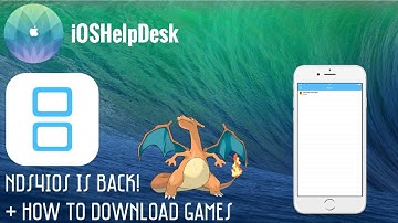 NEW! How to get NDS4IOS + how to get games on iOS 9/10! NO JAILBREAK/NO COMPUTER - iOSHelpDesk