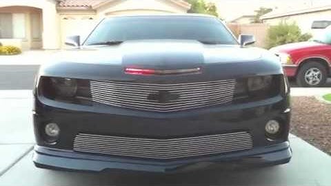 2010 Camaro Red LED halos and knight rider like scanning li