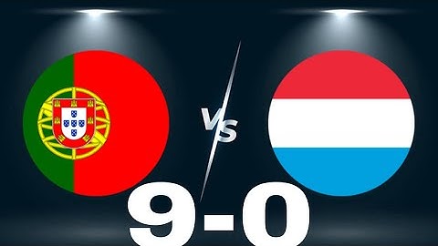 Bồ Đào Nha vs Luxembourg 9-0 || Vòng loại Euro 2024 - Highlight & All Goals