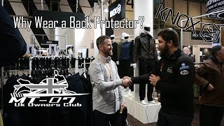 Why Wear a Back Protector