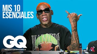 Dennis Rodman y las 10 cosas sin las que no puede vivir | 10 esenciales | GQ México y Latinoamérica