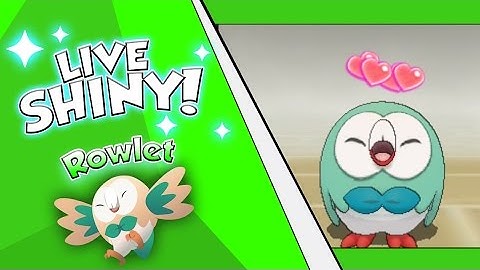 ON ODDS?! Shiny Rowlet At 512 Masuda Eggs! [LIVE!]