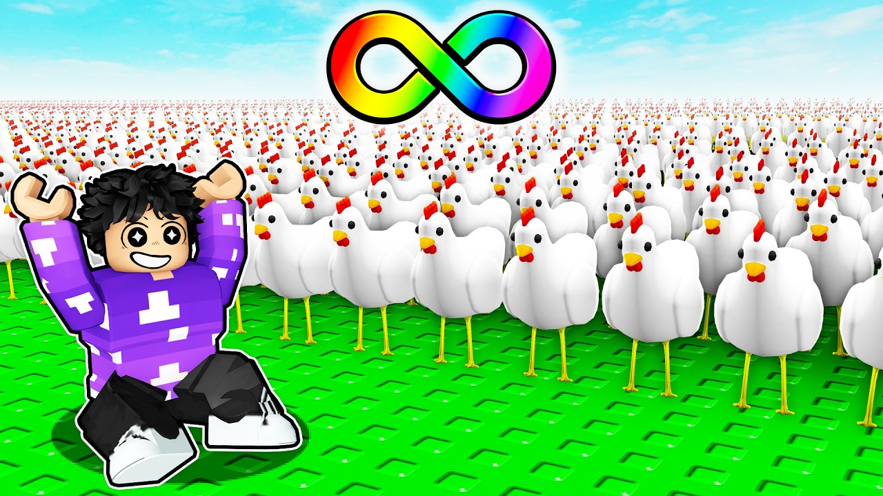 1 CLICK = +1 GALINHA NO ROBLOX