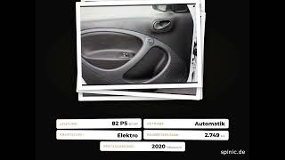 Smart forfour electric drive EQ EV