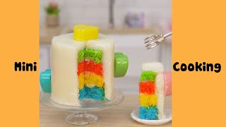 Easy Making Colorful Miniature Cake