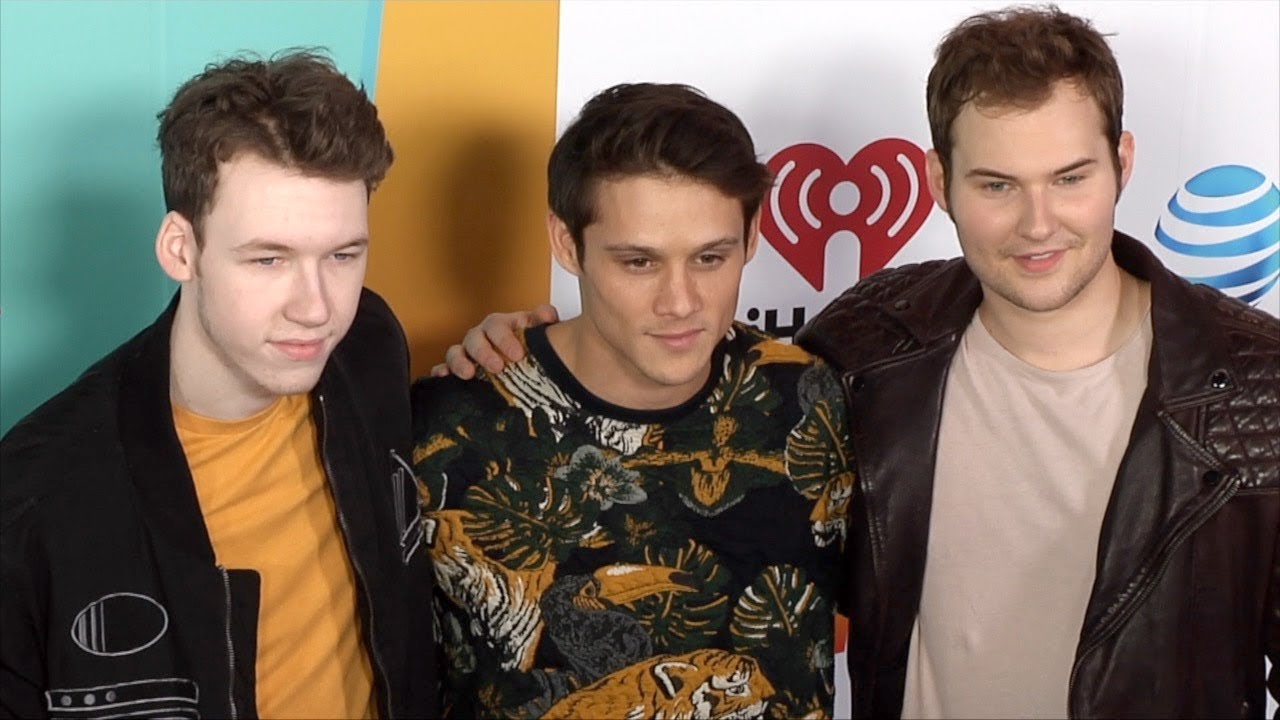 Devin Druid, Timothy Granaderos, Justin Prentice 2018 iHeartRadio Wango ...
