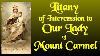 LITANY OF INTERCESSION TO OUR  LADY OF MOUNT CARMEL screenshot 3