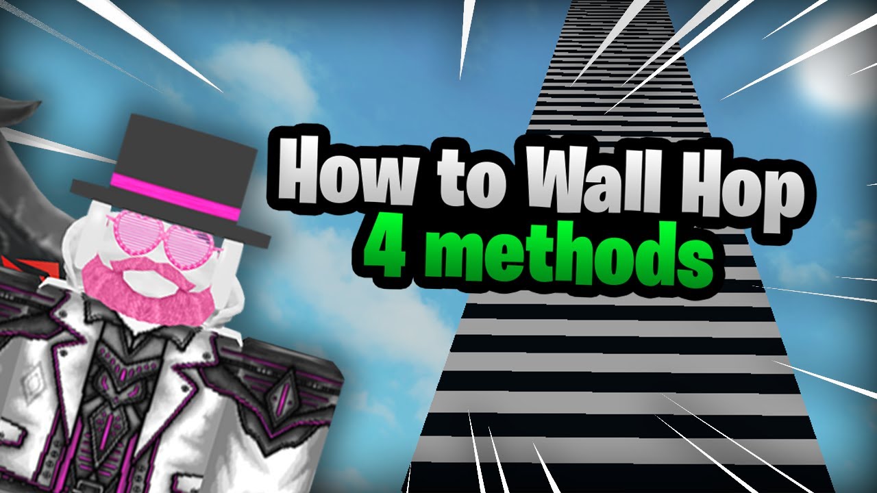 4 Methods To Wall Hop On Pc Roblox Tutorial Youtube - bhop roblox wholefedorg