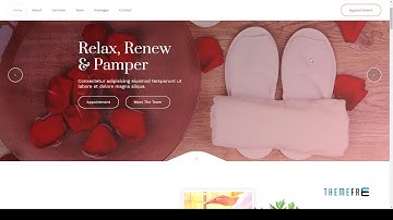Spa - Spa and Beauty Salon Landing Page        | Free Template  Kevin