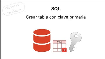 Crear tabla con clave primaria | SQL | Oracle