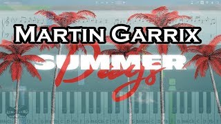 Martin Garrix Ft. Macklemore & Patrick Stump - Summer Days[Piano Tutorial Sheets Midi] Synthesia