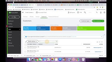 QuickBooks Online  - Handling Down Payments from Customers