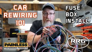 Painless Wiring Harness Fuse Box Installation