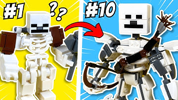 Every FAKE LEGO Minecraft Skeleton!
