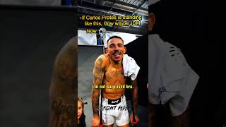 Carlos Prates after the fighting with Jack Della Maddalena ☠️ #ufc #mma #carlosprates