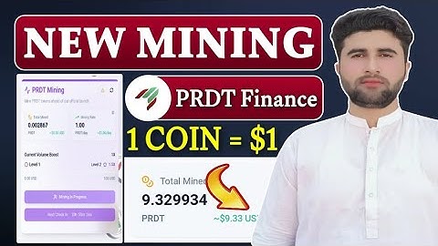 PRDT Finance New Mining | PRDT Token Price = $1 | Rizwan Baloch