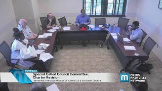 05/09/24 Special Called: Charter Revision Committee