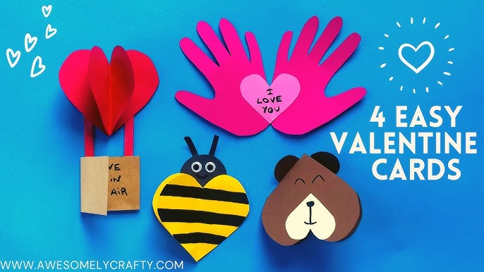 4 Easy Valentine's Day Crafts