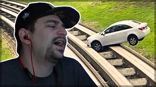 I CAN&#39;T WITH THESE PEOPLE! - Idiots In Cars #64 REACTION!