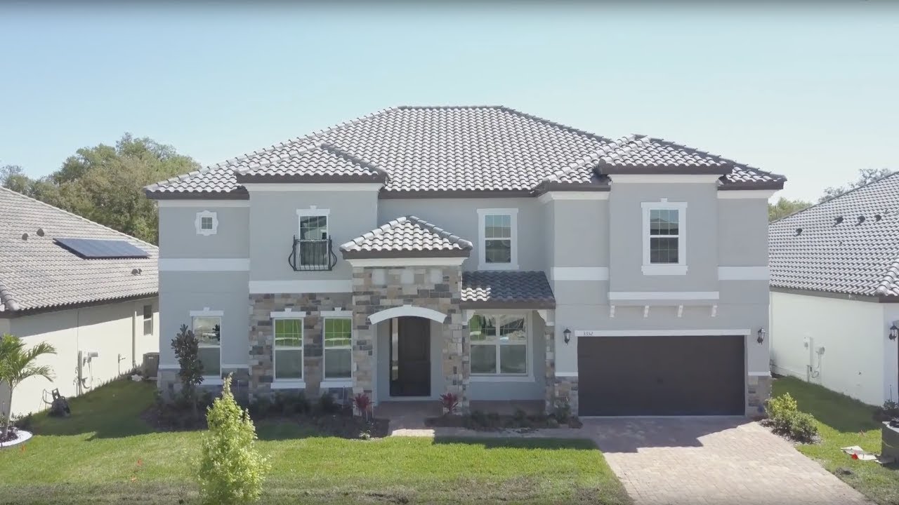 Orlando New Homes Lake Preserve by Meritage Homes Del Rio Model