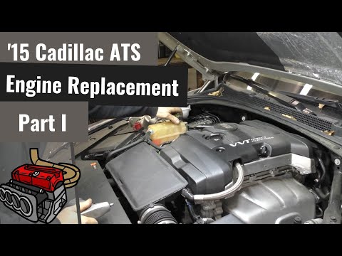 Cadillac ATS 2.5 Luxury: Engine Replacement – Part I