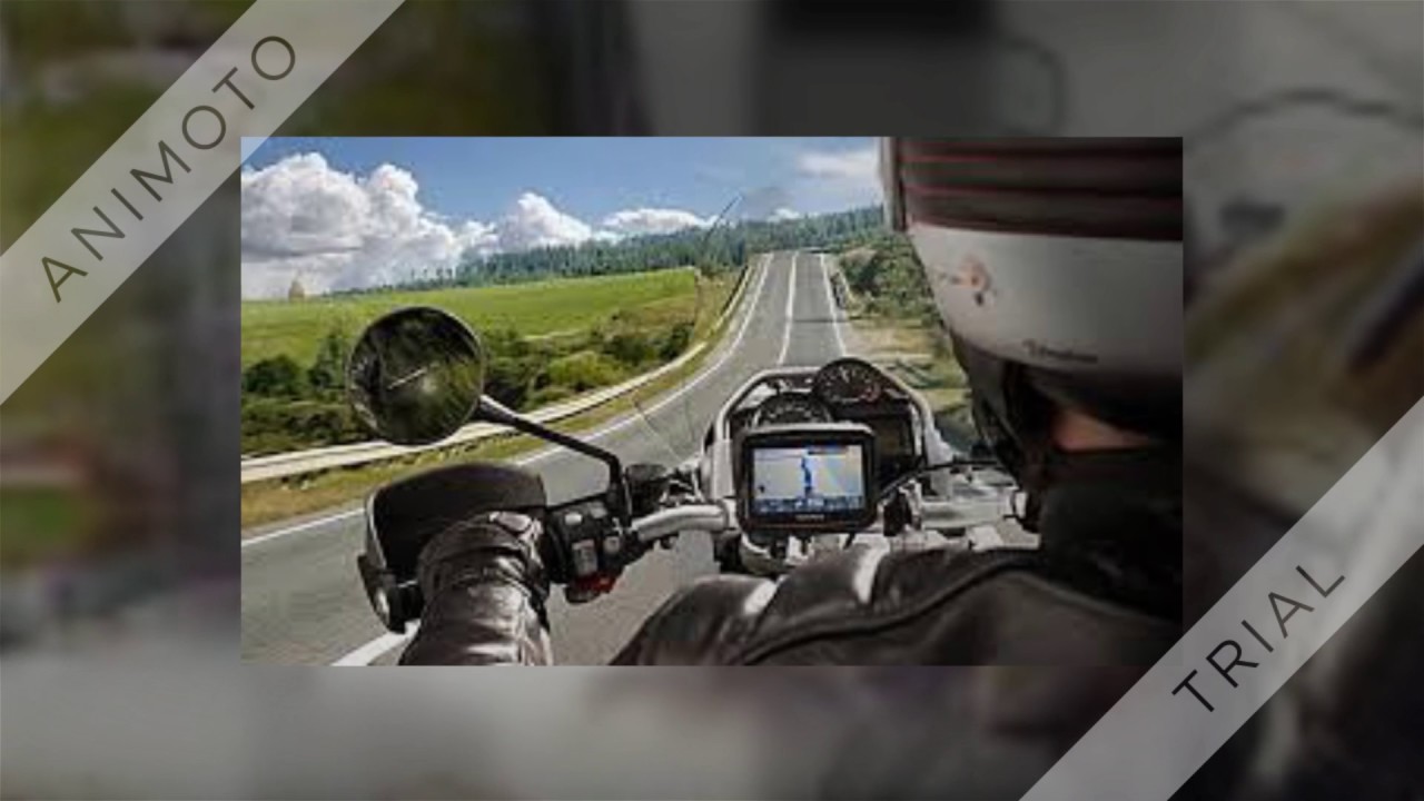 Motorrad Navi Test 1080p - YouTube