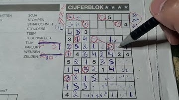 (#7040) Monday. Tectonic01 Sudoku puzzle. Bonus Extra edition. 09-04-2023 Extra part 4 of 4
