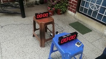 COSYCOM RACE CLOCK FOR LAP TIMING WITH IR SENSORS