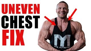 FIX Your Uneven Chest and BUILD BIG PECS!