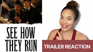 See How They Run Trailer Reaction | Starring Sam Rockwell \& Saoirse Ronan