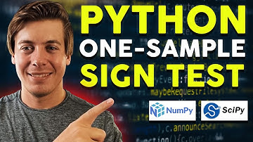 How to Perform a One-Sample Sign Test in Python for Non-Parametric Analysis