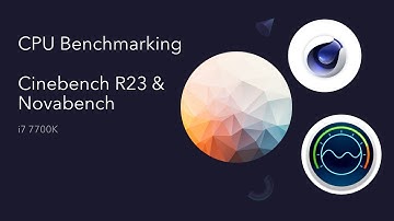 How to benchmark CPU using Cinebench R23 and Novabench