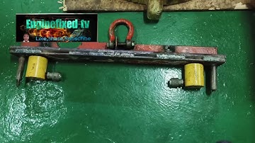 How to Fabricate Puller for Main engine cylinder Liner cooling jacket using hydraulic jack