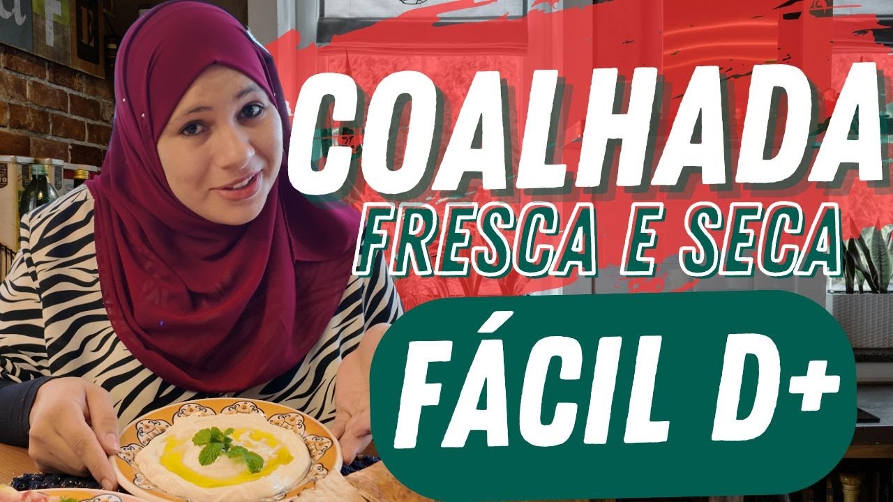 Receita de Coalhada Árabe: Fresca e Seca IGUAL da Vovó!