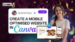 Design a Mobile Optimised Canva Website - Tips and Tricks | Design2Dollas