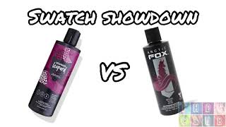 Swatch Showdown: Strawberry Leopard Merlot vs Arctic Fox Ritual