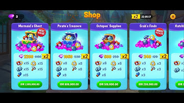 Fishdom Buy Diamond with Lucky Coupon x2, Win Strikes Level 3925 - 3926