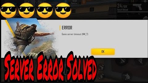 Free Fire Server Timeout Problem Solved || Game Server Timeout ||