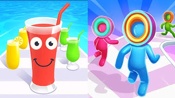 Max Levels Layer Man 3D Vs Juice Run 3D 😼😽🙂😚👿😻🙊 All New Max Update Mobile Gameplay WE21