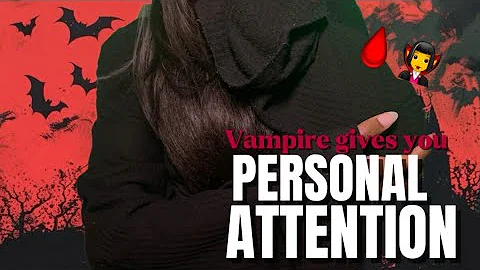 ASMR vampire kidnaps you and feed on you(RP, PERSONAL ATTENTION, ENERGY CLEANSE,MOUTH SOUNDS) 🩸🧛‍♀️🖤