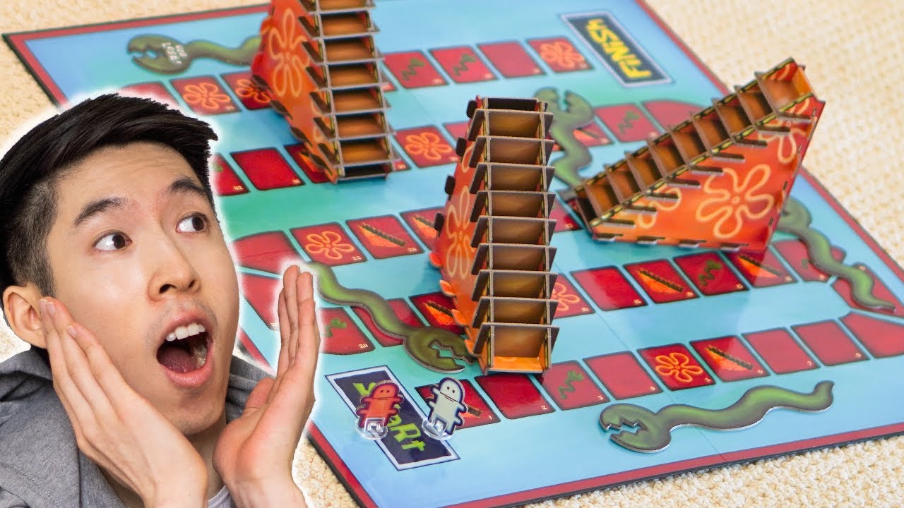 SpongeBob SquarePants Eels And Escalators The Board Game HT Exclusive  SpongeBob SquarePants Eels And Escalators The Board Game HT Exclusive