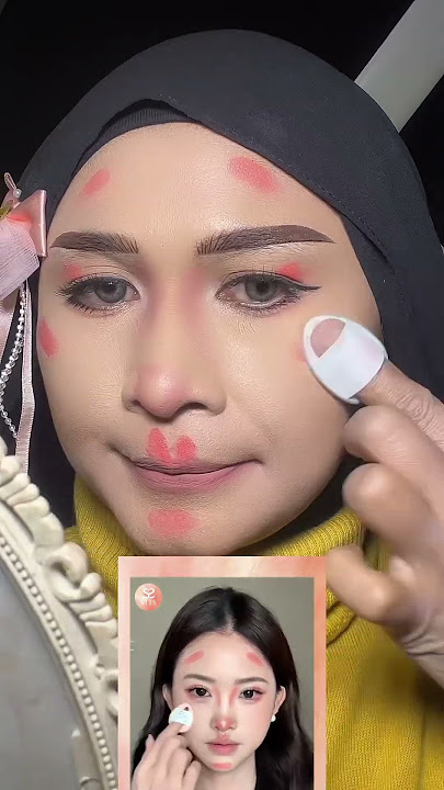 Tutorial cadi cewek douyin versi pilek #shortsvideo #makeup #ngeshortsdulu