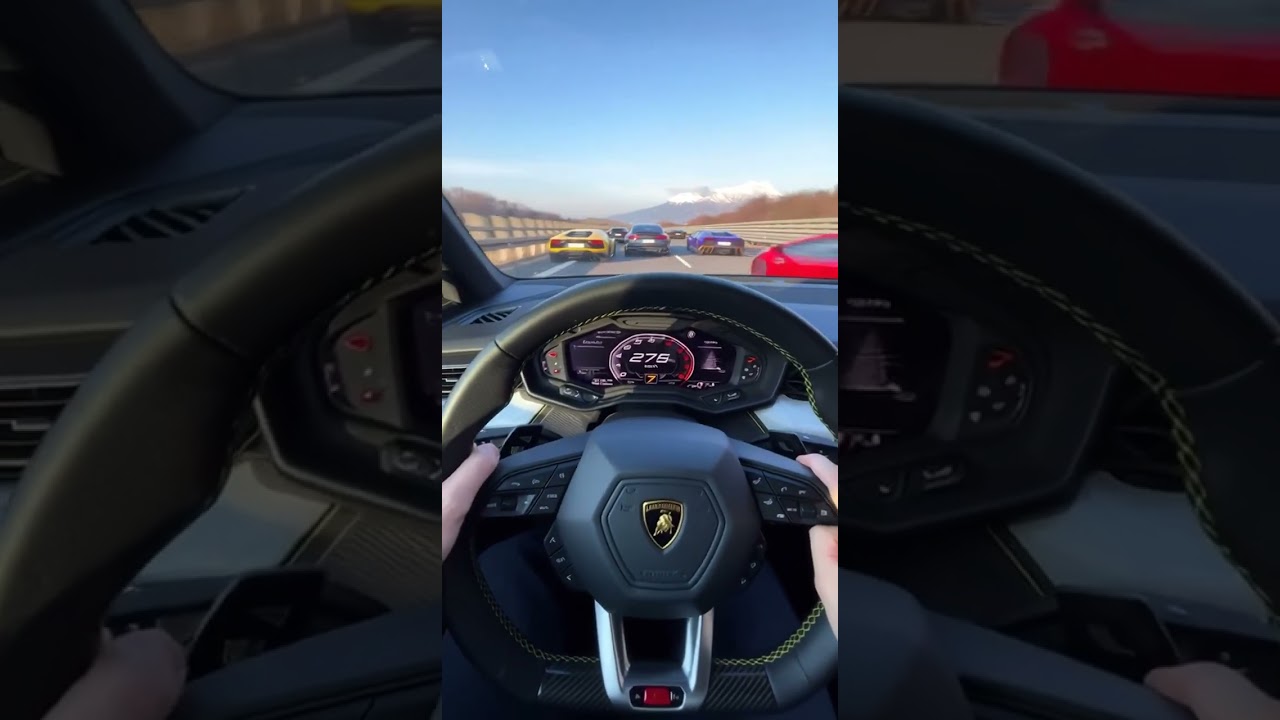 POV Lamborghini Urus Test Drive 🔥